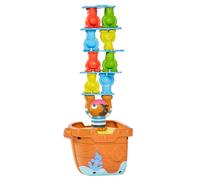 TOMY Pile Up Pirates Stacking Game, Childrens Action Board Game, Family Prescho