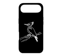 Pileated Woodpecker Line Art Birdwatcher Case for iPhone Air