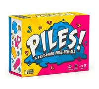 Piles - Card Games - Family Games - for Kids 8 and Up - Games for Adults - Family Game Night - Travel Games - Party Games - Memory Games - 10 Mins