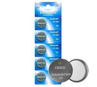 Piles CR2032 3 V x 5 piles Lithium