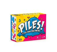 Piles! Fast-Paced Card Party Game for 2-8 Players - Quick 10-Minute Rounds, 200 Cards, Family Fun
