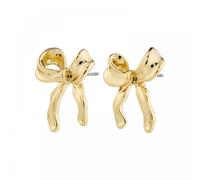 Pilgrim Cassian Stud Earrings Goldplated Stainless Steel 622512003 - Woman - Stainless Steel Gold 20 mm