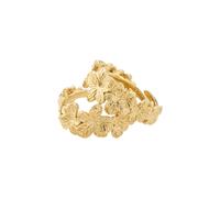 Pilgrim Charmaine 2-in-1 Ring Goldplated Stainless Steel 272432014 - Woman - Stainless Steel Gold Adjustable