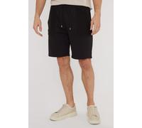 'Pilgrim' Contrast Panel Pocket Sweat Shorts Threadbare Black M