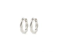 Pilgrim Declan Twisted Hoop Earrings 15mm