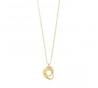 Pilgrim Diego Twist Gold Tone Adjustable Necklace 80cm