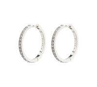 Pilgrim EBNA Earrings Metal 672316053 - Woman - Metal Silver 22 mm