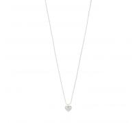 Pilgrim Emmett Crystal Heart Necklace 40cm + 9cm
