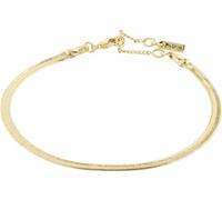 Pilgrim Gold Joanna Flat Snake Chain Bracelet - Gold