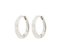Pilgrim Harrison Irregular Wave Hoop Earrings 21mm