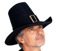 Pilgrim Hat for Kids Thanksgiving Adjustable Headwear