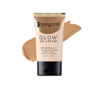 Pilgrim Honey Glow 3-in-1 Natural Bb Cream Medium Coverage for All Skin Types SPF 50 P with Niacinamide, Hyaluronic Acid & VIT C - 30G, Pack of 1