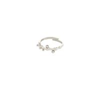 Pilgrim LULU magisk stack Ring Silverplated Brass 632536064 - Woman - Brass Silver Adjustable