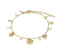 Pilgrim MYLAN Bracelet Goldplated Brass 602612002 - Woman - Brass Gold 17 cm