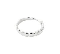 Pilgrim Revan Ring Silverplated Brass 652636004 - Woman - 925 Sterling Silver Silver Adjustable