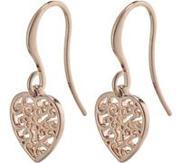Pilgrim Rose Gold Felice Heart Earrings - Rose Gold