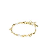 Pilgrim SLOAN Pearl Bracelet Goldplated Stainless Steel 692512002 - Woman - Pearls Gold 17 cm