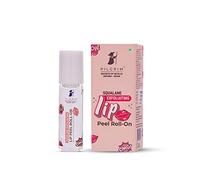 Pilgrim Spanish Squalane Lip Peel Roll-on with lactic Acid & hyaluronic Acid Squalane exfoliating Lip Peel for Soft & Glossy Lips Hydrating Dry & Flaky Lips Women & Men's 6 ml (Transparent)