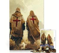 Pilgrimage Crusader 1000 Piece Jigsaw Puzzle for Teenagers Logic Toy Group Play Precision Cut Thoughtful Gift (38x52cm)