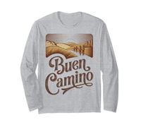 Pilgrimage St. James Pilgrim Way Hiking for Hiker Long Sleeve T-Shirt