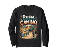 Pilgrimage St. James Pilgrim Way Hiking for Hiker Long Sleeve T-Shirt