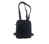 Pilgrimage Travel Neck & Crossbody Travel Bag Pouch- Lightweight Anti-Theft Pouch For Hajj, Umrah, and Daily Secure Passport, Secure Passport, & Document Bag with Side Strap-Black