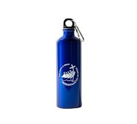 PILGRIM'S BACKPACK Pilgrim Water Bottle in Aluminium, Thermal, 25,36 fl.oz Capacity, Official Jubilee Product 2025 (Blue)