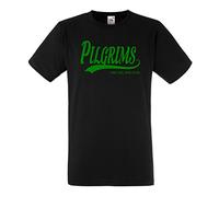 PILGRIMS Football Gift - one life one club Idea T-Shirt Plymouth Present F58 (Adult XXL, Jet Black)