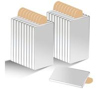 Pilikoll 20 Pcs 30 * 10 * 3mm Strong Bar Magnet Self Adhesive Magnets Sticky Magnets Strong strong Neodymium magnets Bar Fridge magnet bar for Whiteboards, Project, Fridge, Crafts, Noticeboard, DIY