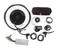 Pilipane 20 Inch 1500W Electric Bicycle Conversion Kit Rear Drive Wheel with LCD S866 Meter for DIY E-Bike Enthusiasts