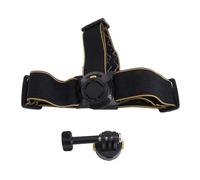 Pilipane Action Camera Head Strap Mount Magnetic Quick Release Adjustable Universal Headband Mount for 3 X3 Hero