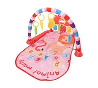 Pilipane Baby Play Mat Activity Gym Multifunctional Adjustable Height Educational Infant Musical Piano Fitness Game Play Mat Sensory Toy for Newborns Toddlers ABS Material 75 x 58 x 40cm