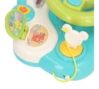 Pilipane Baby Steering Wheel Toy Multifunctional Educational Musical Toy with Lighting Effects Portable Driving Wheel for Toddlers Kids Outdoor Play Plastic Material (C)