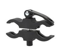 Pilipane Bike Lamp Mount Holder Clip Adjustable Aluminum Plastic Flashlight Mounting Clamp for Mountain Bike Headlight Accessories 25 35mm Width 105g Weight