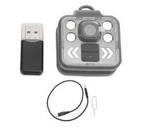Pilipane Body Sports Camera 1080P Night Vision Small Portable Sport Wearable Video Recorder Flashlight HeadLamp Cam for Running Cycling