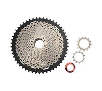 Pilipane BOLANY Mountain Bike Flywheel 13 Speed 50T Variable Speed Cassette Freewheel Premium Chromium Molybdenum Steel Durable Lightweight for Road Bike SRAM Compatible