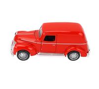 Pilipane Classic Alloy Car Model Toy for Children Highly Simulation Vintage Car Model Collectible Gift (Red)
