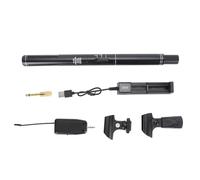 Pilipane Condenser Interview Microphone Professional High Sensitivity 2.4G Wireless Cardioid Camera Microphone for Camera Smartphone PC Interviews Recording