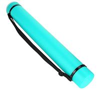 Pilipane Drawing Storage Tube Extendable Thickened Telescopic Collection Poster Drafting Case Adjustable Length for Artists Students Engineers Architects PE Plastic 63cm to 108cm (Green)