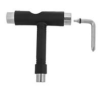 Pilipane Durable Skateboard T Shape Wrench L Shape Spanner Portable Screwdriver Tool Assembly Kit for Skateboard Maintenance Adjusting Bridge Nuts and Screws Steel Plastic 117g