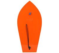 Pilipane Fishing Trolling Diving Board - Orange with Blue Wire, Lightweight Durable Plastic, Storage Function for Hooks & Lines, Suitable for Bluefin Tuna & Migratory Fish (290mm)