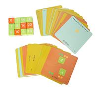 Pilipane Fraction Math Manipulatives Set Wooden Fraction Blocks Arithmetic Toy Educational Math Learning Games for Kids Children Parent Child Interaction