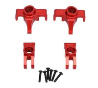 Pilipane Front Steering Block Rear Hub Carrier Upgrade Parts Aluminum Alloy for Hyper Go 1/14 14209 14210 RC Car Model Accessories Replacement Kit