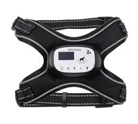 Pilipane GPS Wireless Dog Fence Electric Adjustable Dog Vest Fence with 3 Training Modes Rechargeable Pet Fence System with Reflective Strip for Outdoors