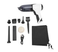 Pilipane Handheld Cordless Vacuum Cleaner 9500Pa Strong Suction 100W Power Blow Function with 6 Heads for Car Keyboard Home Use ABS Material 190x200x62mm