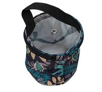 Pilipane Knitting Bag Yarn Storage Yarn Organizer Premium Oxford Fabric Durable Odorless Lightweight Fashionable Cylinder Design for Knitters Crocheters Crafters 14.5 x 14cm