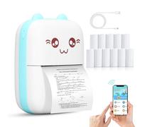 Pilipane Labler Maker,Mini Thermal Printer, Portable Label Printer, Portable Photo Printer for Printable Photos,Lists,Memo,QR Codes,Notes