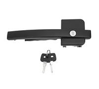 Pilipane Outer Door Handle Metal Alloy Exterior Door Handle Replacement Soft Touch Durable ABS Material for DAF 95 95XF XF95 XF105 Trucks 2005 2013 Models Left Right Side Installation (Left)