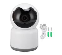 Pilipane Pet Camera 1080p HD Smart Home Security Camera with Motion Detection 350° Rotating Two Way Audio Wireless WiFi for Pets Babies Elders Plastic White