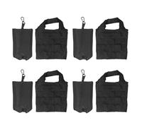 Pilipane Reusable Grocery Bags Oxford Cloth Foldable Shopping Bags with Handles for Daily Use Supermarket Shopping 4pcs Set Durable Portable Lightweight